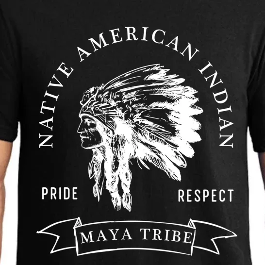 Maya Tribe Native American Indian Pride Respect Darker Gift Pajama Set