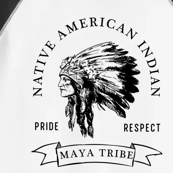 Maya Tribe Native American Indian Pride Respect Darker Gift Toddler Fine Jersey T-Shirt