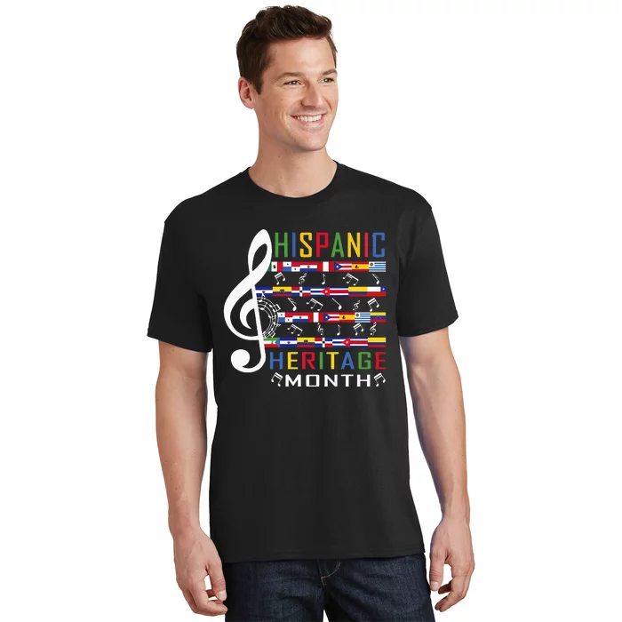 Music Teacher National Hispanic Heritage Month T-Shirt