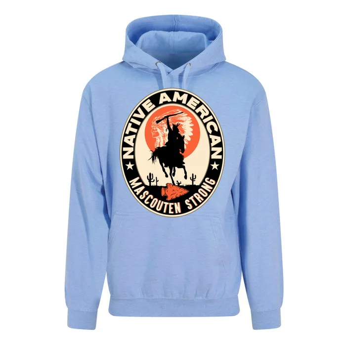 Mascouten Tribe Native American Indian Pride Art Deco Gift Unisex Surf Hoodie