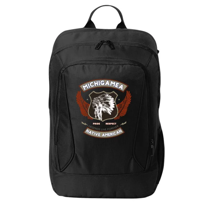 Michigamea Tribe Native American Indian Pride Respect Gift City Backpack