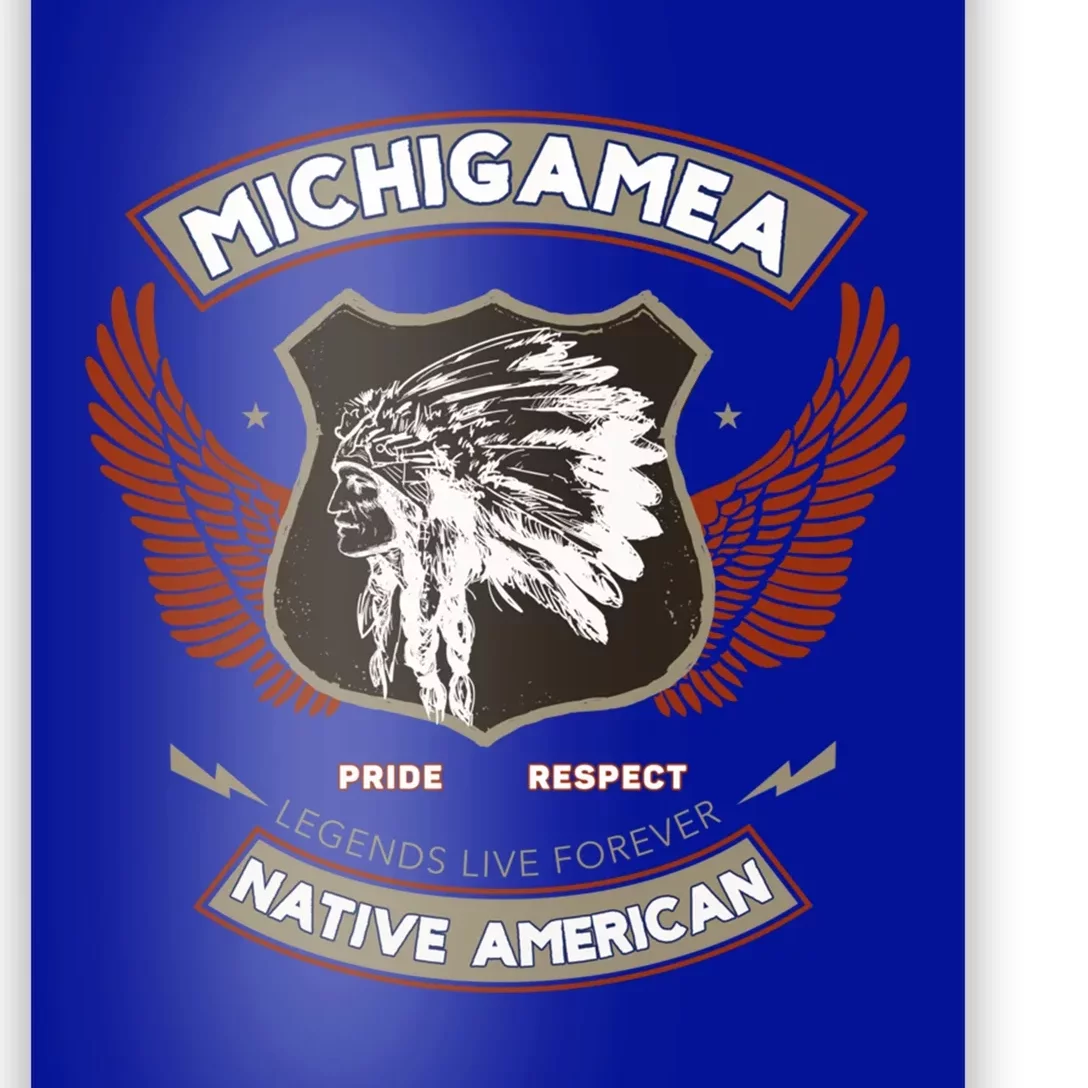 Michigamea Tribe Native American Indian Pride Respect Gift Poster