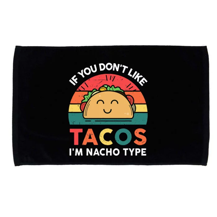 Mexican Taco Nacho Type Mexico Pride Funny Fiesta Microfiber Hand Towel