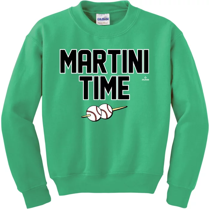 Martini Time Nick Martini Kids Sweatshirt