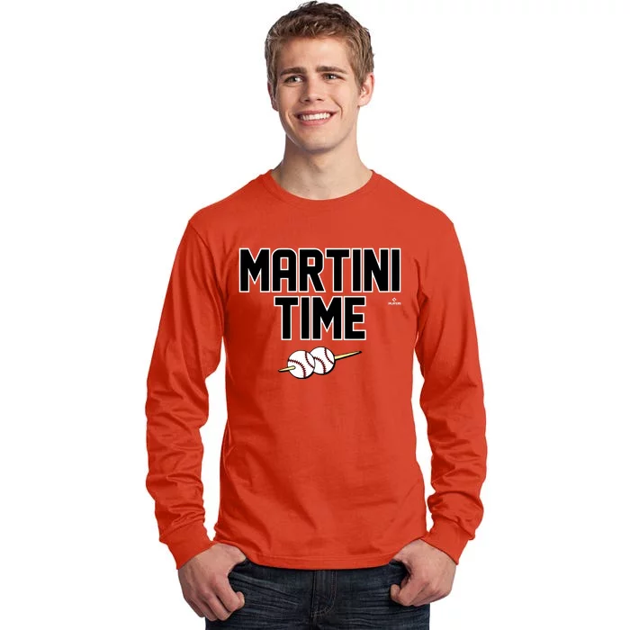 Martini Time Nick Martini Tall Long Sleeve T-Shirt