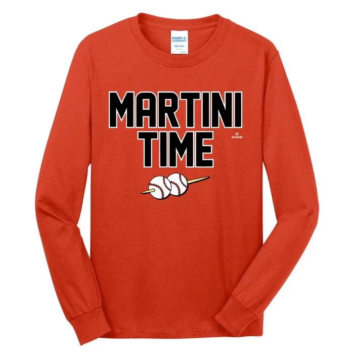 Martini Time Nick Martini Tall Long Sleeve T-Shirt