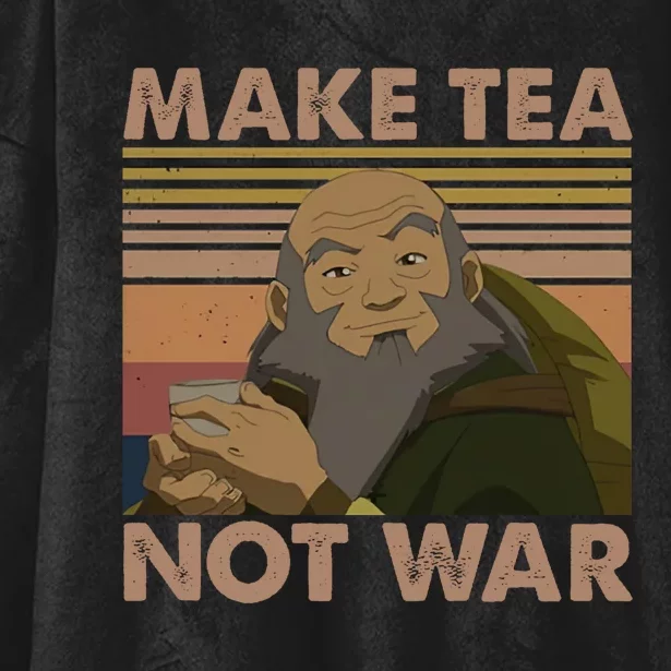 Make Tea Not Wash Iroh Hooded Wearable Blanket