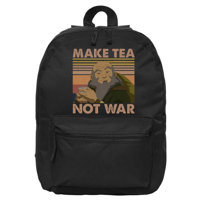 Make Tea Not Wash Iroh 16 in Basic Backpack