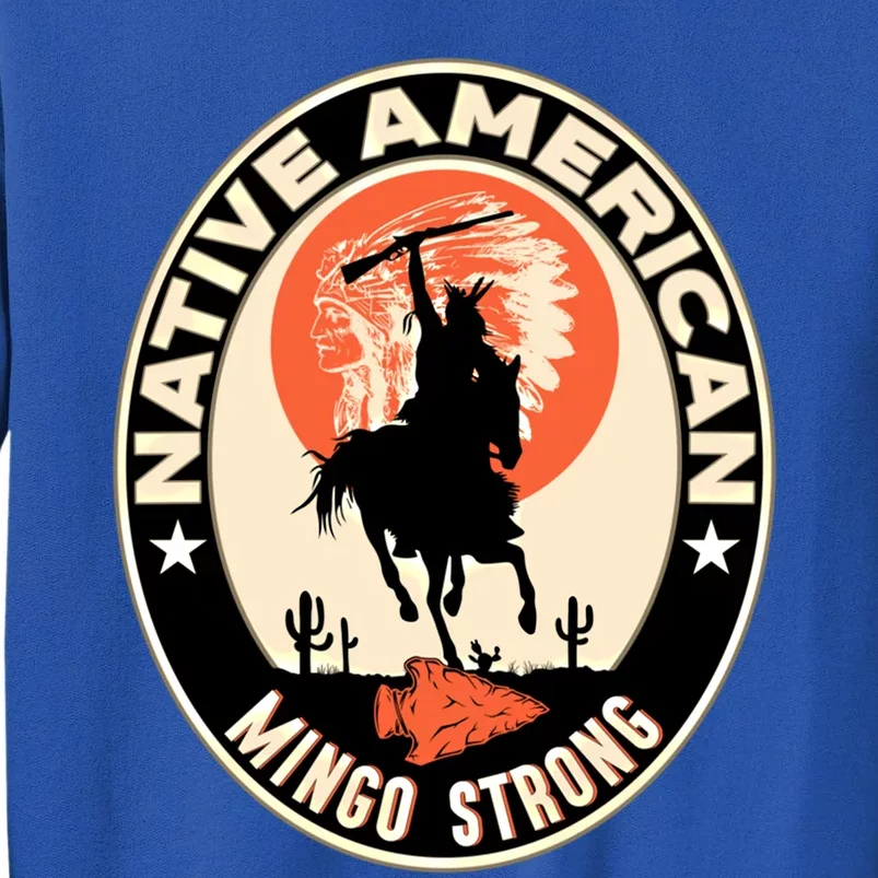 Mingo Tribe Native American Indian Pride Art Deco Gift Sweatshirt