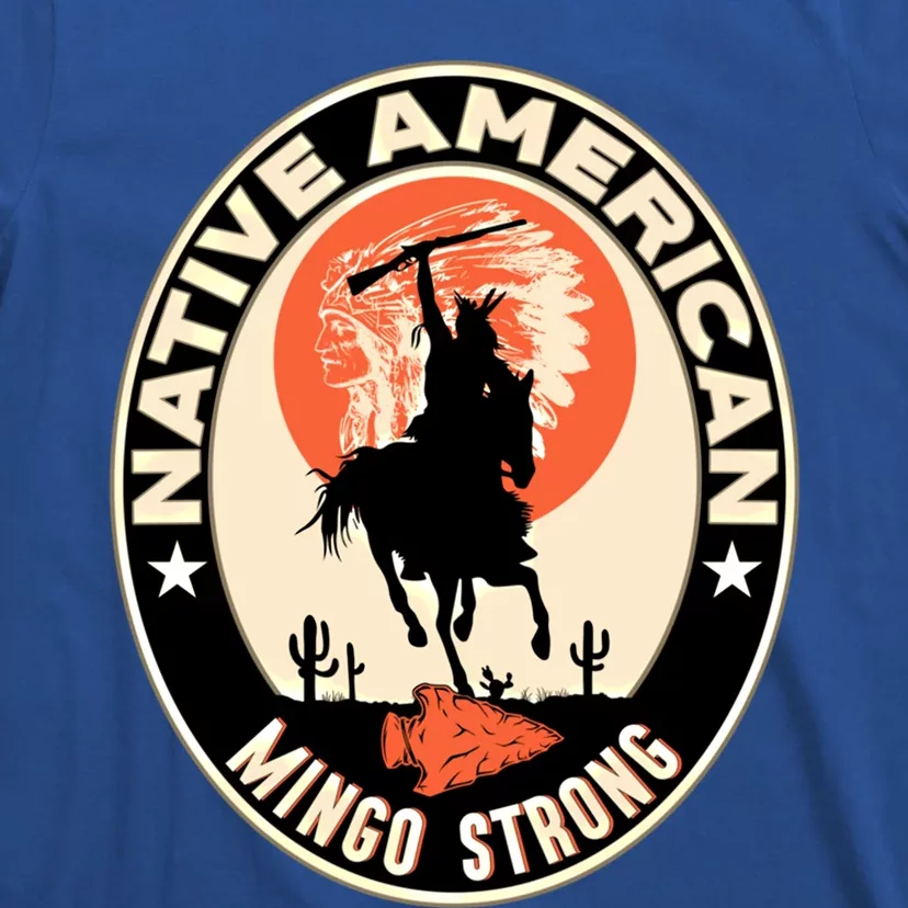 Mingo Tribe Native American Indian Pride Art Deco Gift T-Shirt