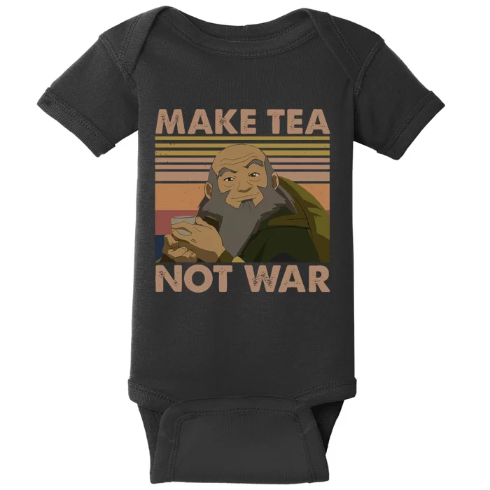 Make Tea Not Wash Iroh Baby Bodysuit