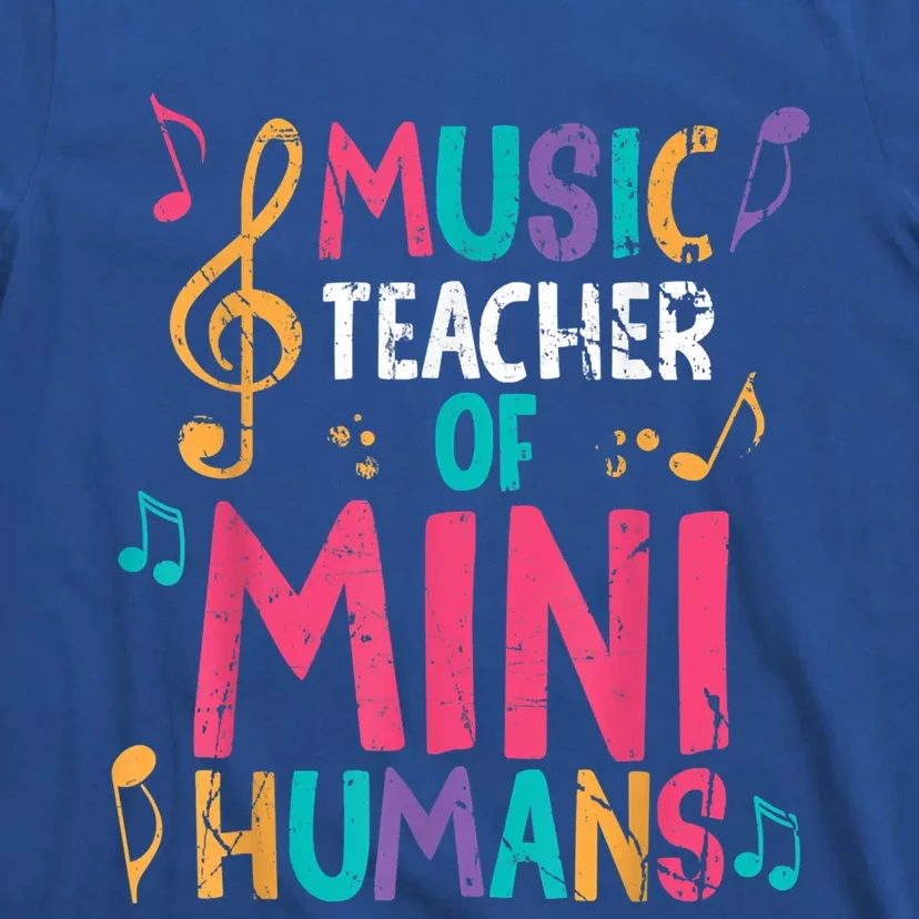 Music Teacher Of Mini Hu Back To School Meaningful Gift T-Shirt