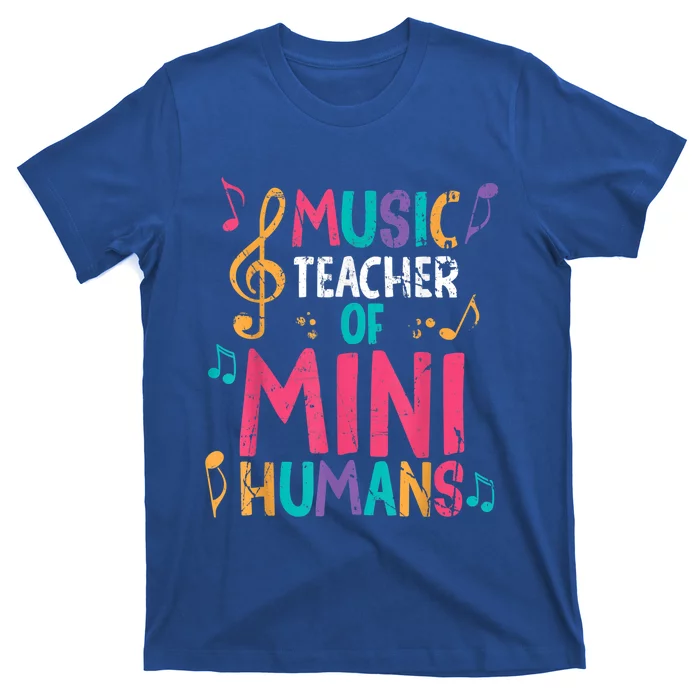 Music Teacher Of Mini Hu Back To School Meaningful Gift T-Shirt