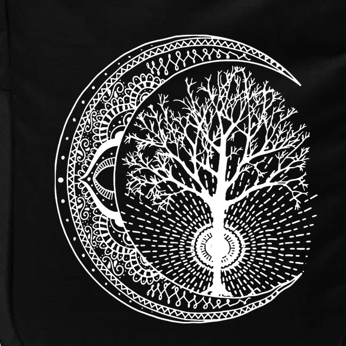 Mandala Tree Of Life Tattoo Style Impact Tech Backpack