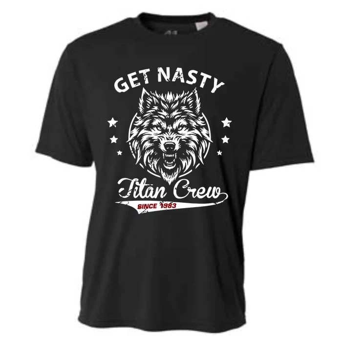 Mike Titan Ohearn Wearing Get Nasty Titan Cooling Performance Crew T-Shirt