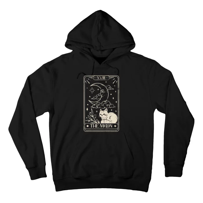 Moon Tarot Oversized Mystical Hoodie