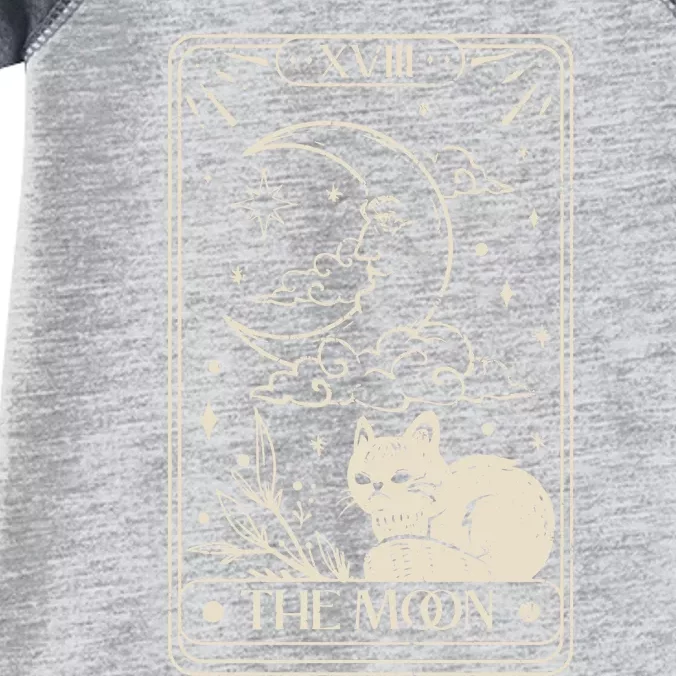 Moon Tarot Oversized Mystical Infant Baby Jersey Bodysuit