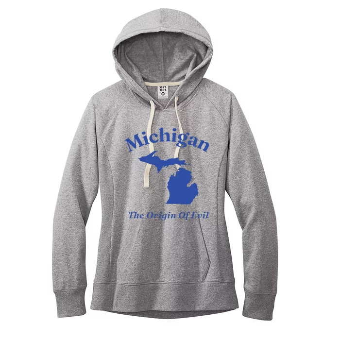 Michigan The Origin Of Evil Women's Fleece Hoodie