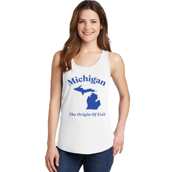 Michigan The Origin Of Evil Ladies Essential Tank