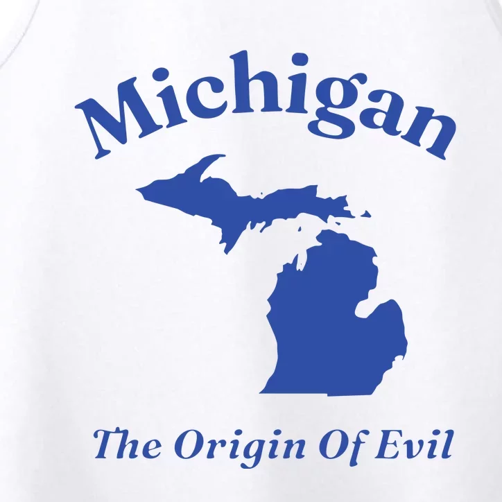 Michigan The Origin Of Evil Performance Tank