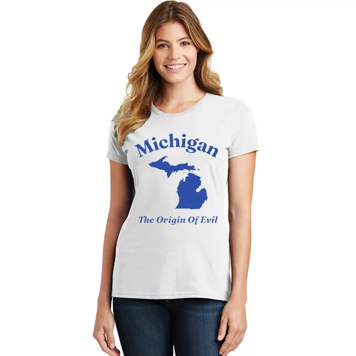 Michigan The Origin Of Evil Women's T-Shirt