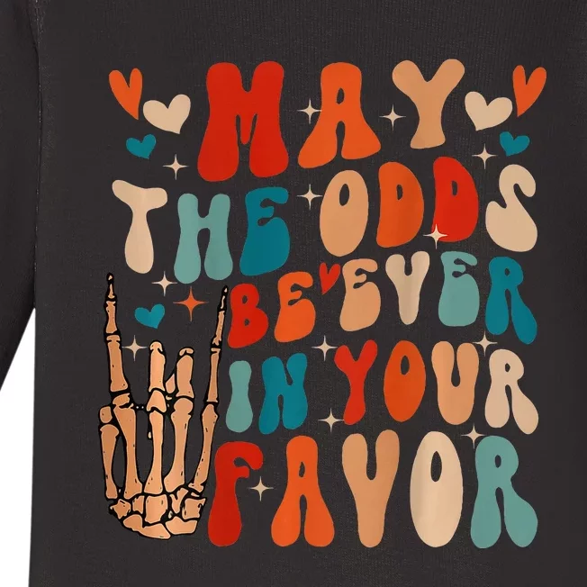 May The Odds Ratios Be Ever In Your Favor Baby Long Sleeve Bodysuit