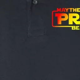 May The Pride Be With You Rainbow Lgbt Gay Softstyle Adult Sport Polo