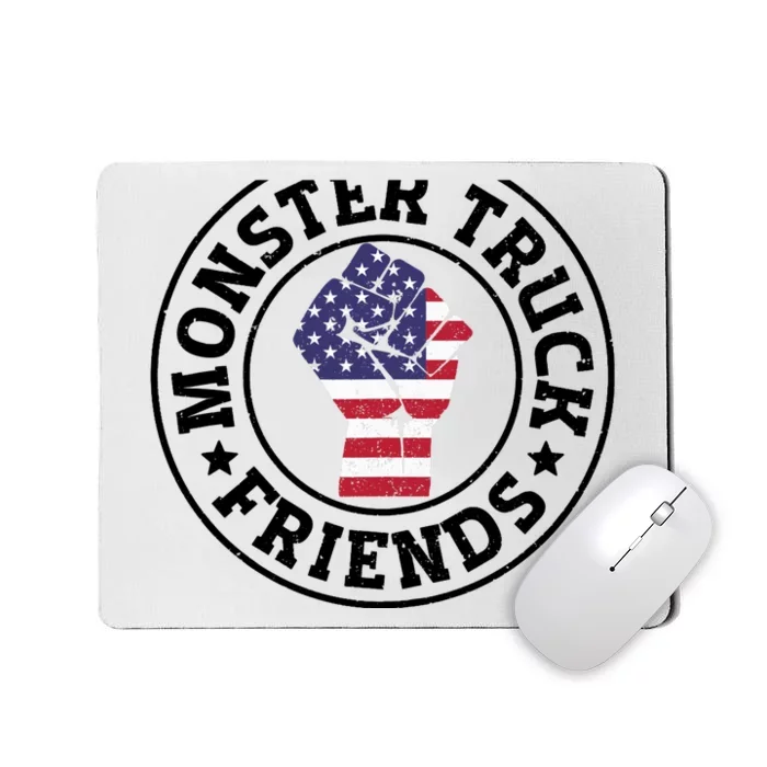 Monster Truck Patriotic 4th July Independence Day Atv Mousepad