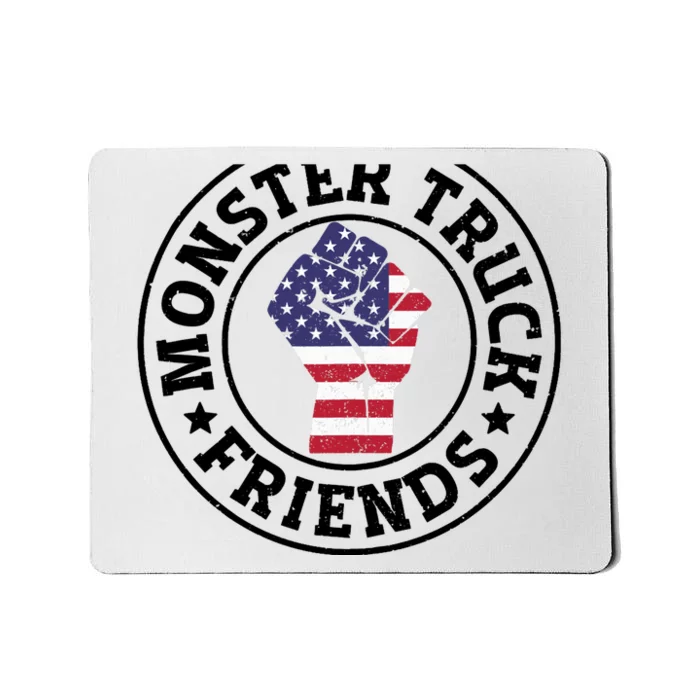 Monster Truck Patriotic 4th July Independence Day Atv Mousepad