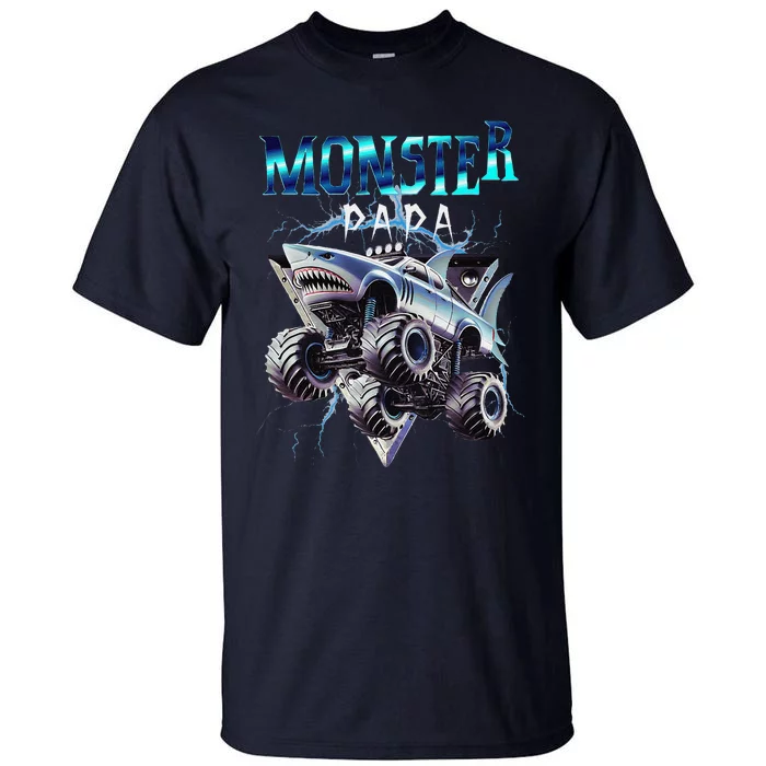 Monster Truck Papa Monster Truck Are My Jam Truck Lovers Tall T-Shirt