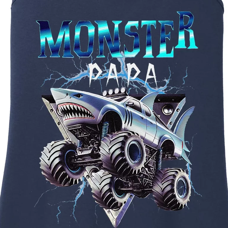 Monster Truck Papa Monster Truck Are My Jam Truck Lovers Ladies Essential Tank