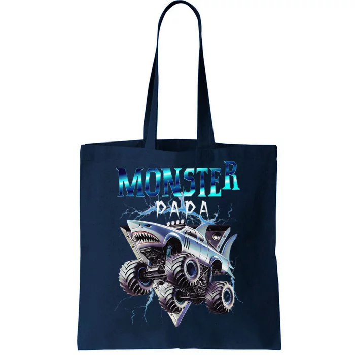 Monster Truck Papa Monster Truck Are My Jam Truck Lovers Tote Bag