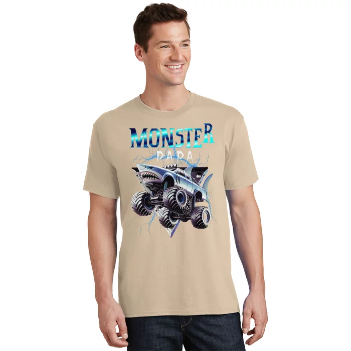 Monster Truck Papa Monster Truck Are My Jam Truck Lovers T-Shirt