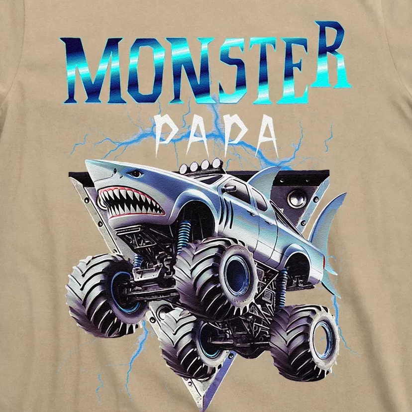 Monster Truck Papa Monster Truck Are My Jam Truck Lovers T-Shirt