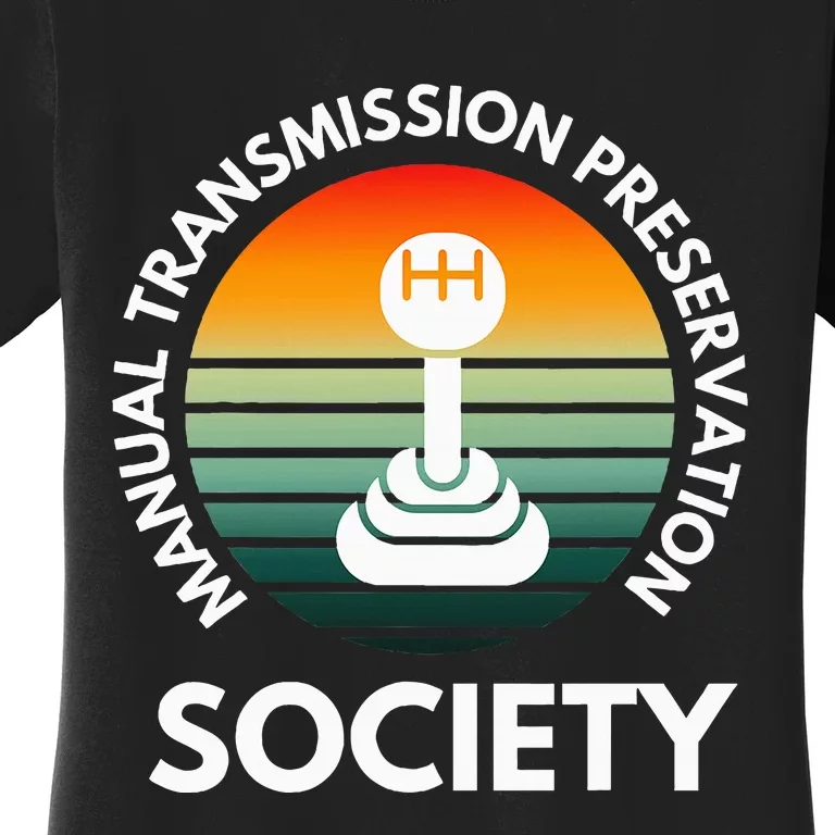 Manual Transmission Preservation Society Gearbox Mechanical Women's T-Shirt