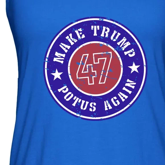 Make Trump Potus Again 2024 Ladies Essential Flowy Tank