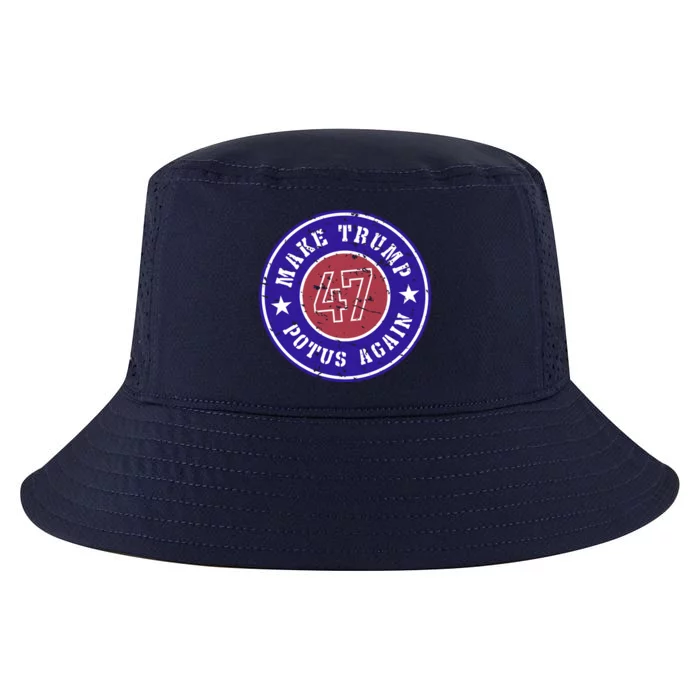 Make Trump Potus Again 2024 Cool Comfort Performance Bucket Hat