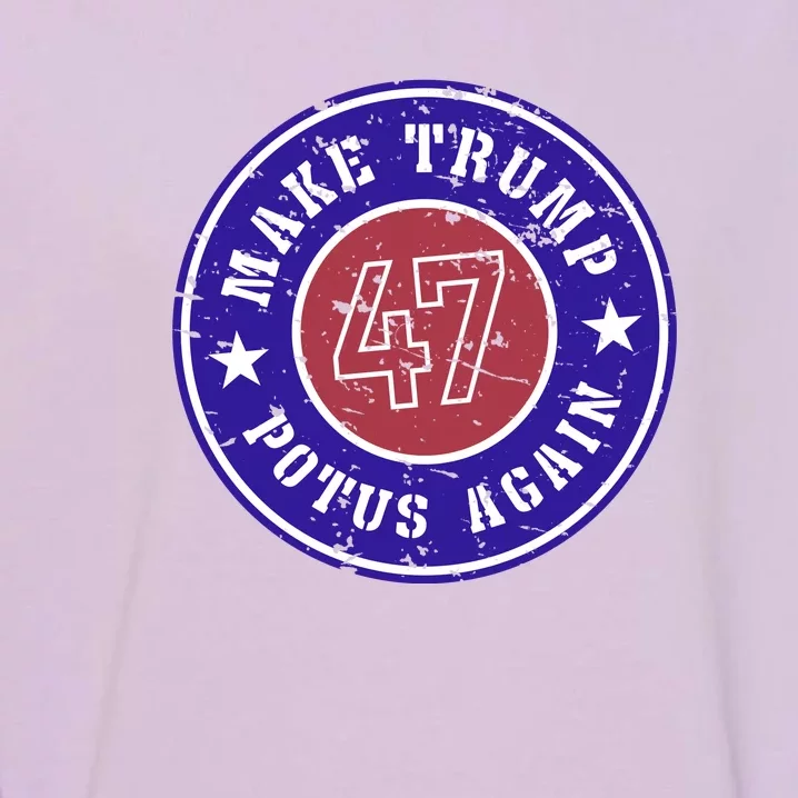 Make Trump Potus Again 2024 Garment-Dyed Sweatshirt