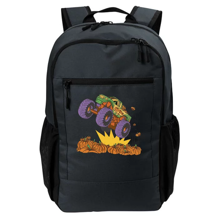 Monster Truck Pumpkin Patch Daily Commute Backpack