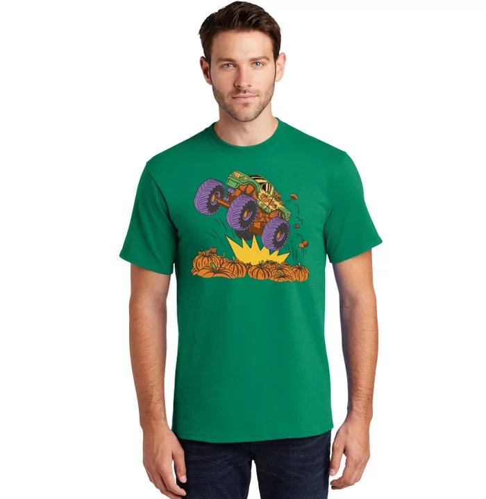 Monster Truck Pumpkin Patch Tall T-Shirt