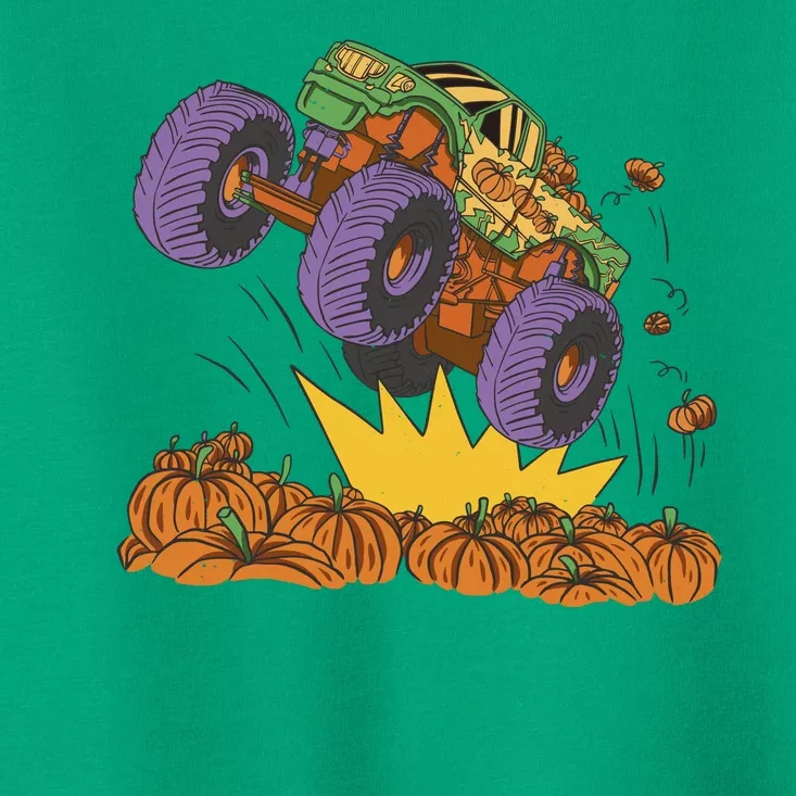 Monster Truck Pumpkin Patch Toddler T-Shirt