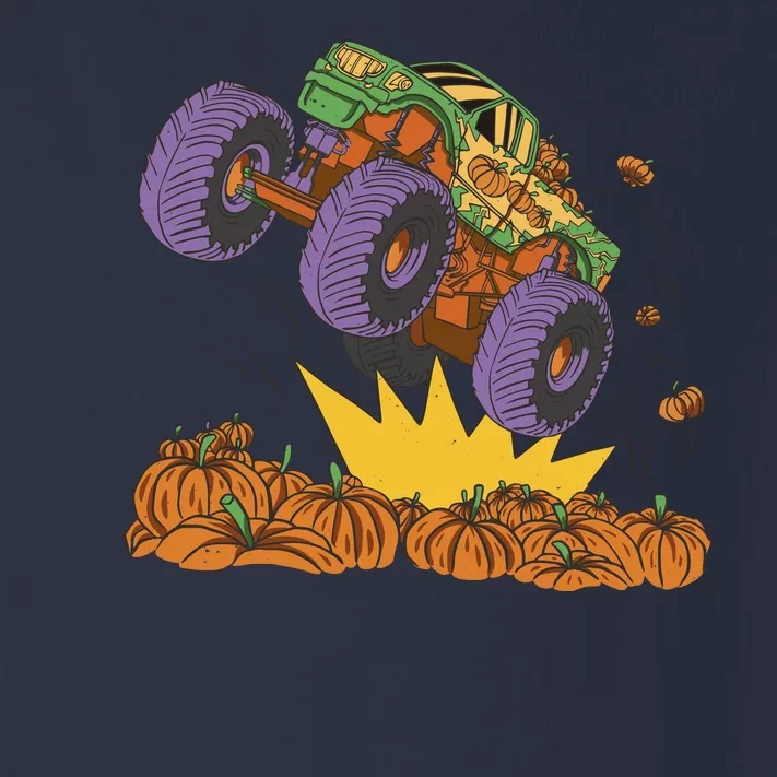 Monster Truck Pumpkin Patch Toddler Long Sleeve Shirt