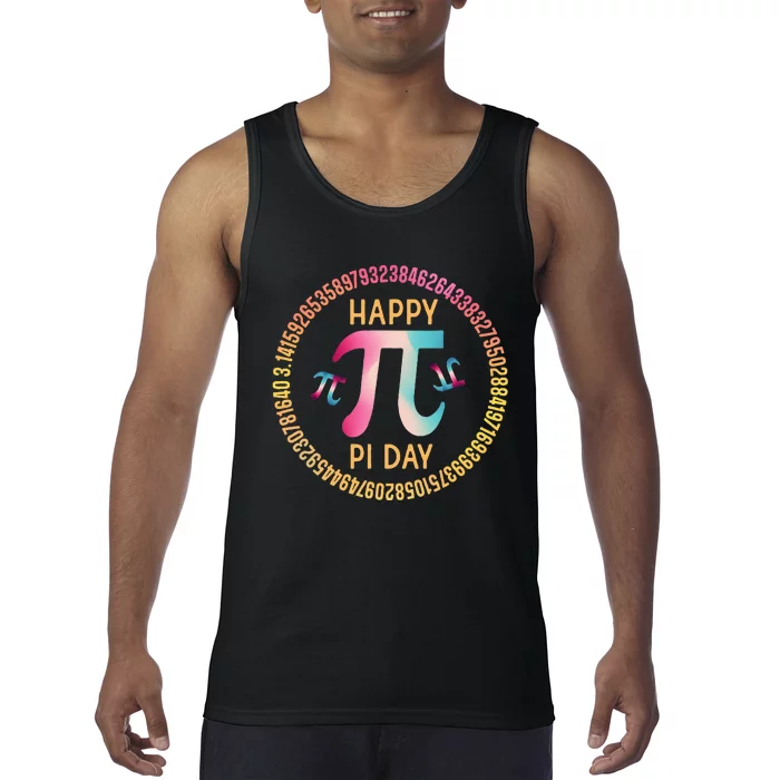 Math Teacher Pi day Lover Tank Top