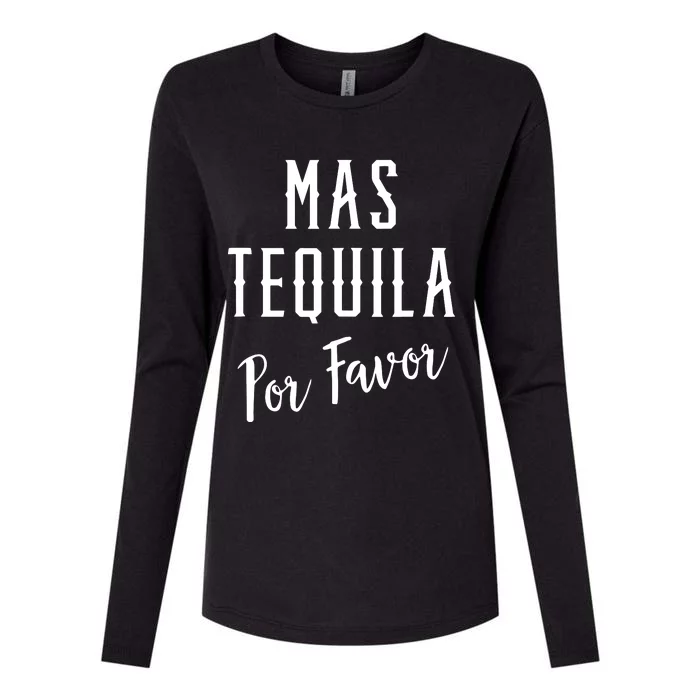 Mas Tequila Por Favor Shirthola Tequila Adios Problemas Tank Top Womens Cotton Relaxed Long Sleeve T-Shirt