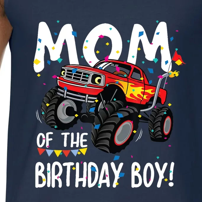 Monster Truck Party Mom Of Birthday Boy Gift Comfort Colors® Tank Top