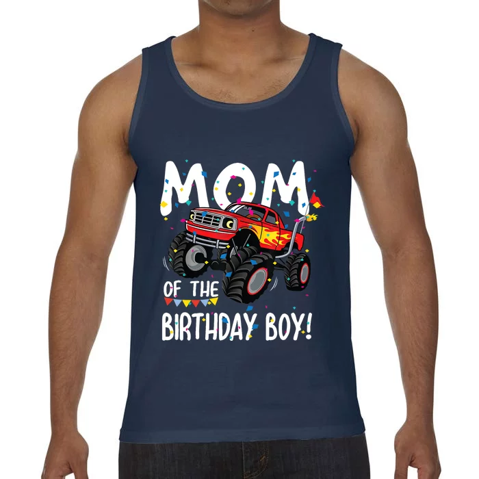 Monster Truck Party Mom Of Birthday Boy Gift Comfort Colors® Tank Top