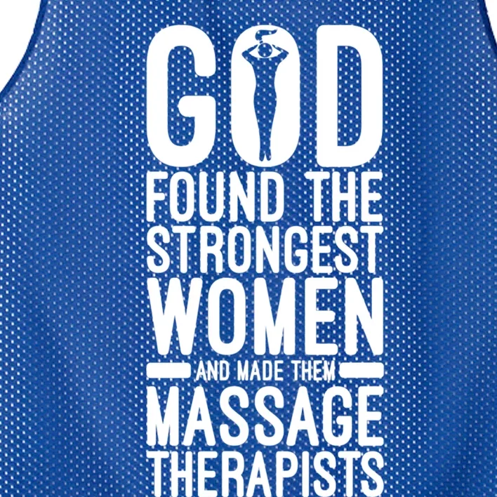 Massage Therapist Physical Therapy Funny Massage Therapy Cute Gift Mesh Reversible Basketball Jersey Tank