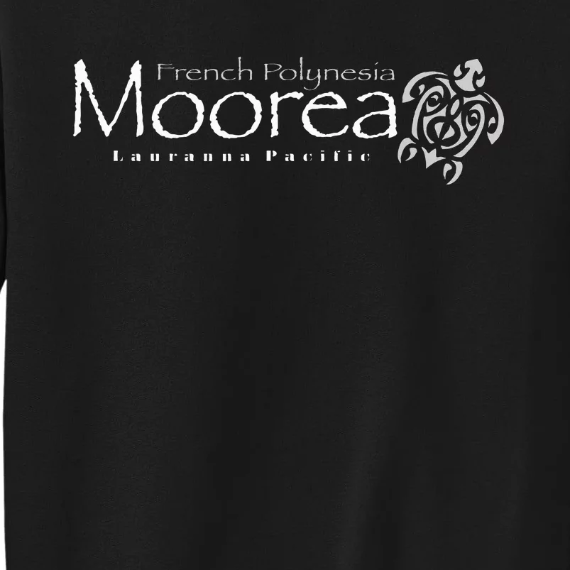 Moorea Turtle Polynesian Tribal Tattoo Turtle Sweatshirt