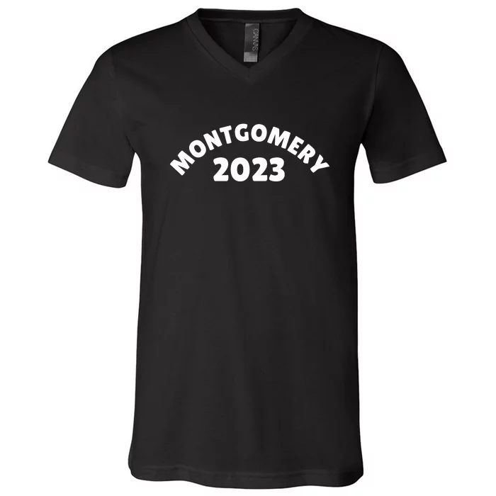 Montgomery Tea Party Alabama Brawl V-Neck T-Shirt