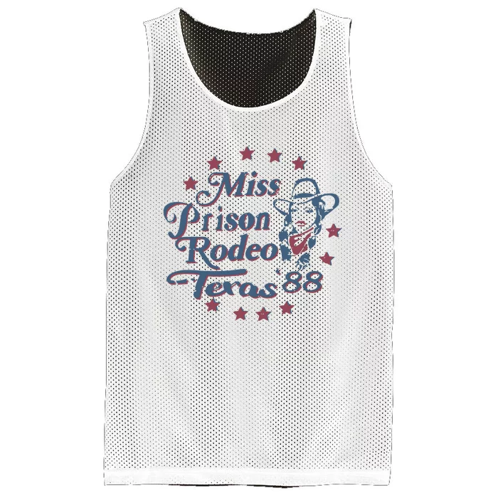 Miss Texas Prison Rodeo Southern Country Music Mesh Reversible Basketball Jersey Tank